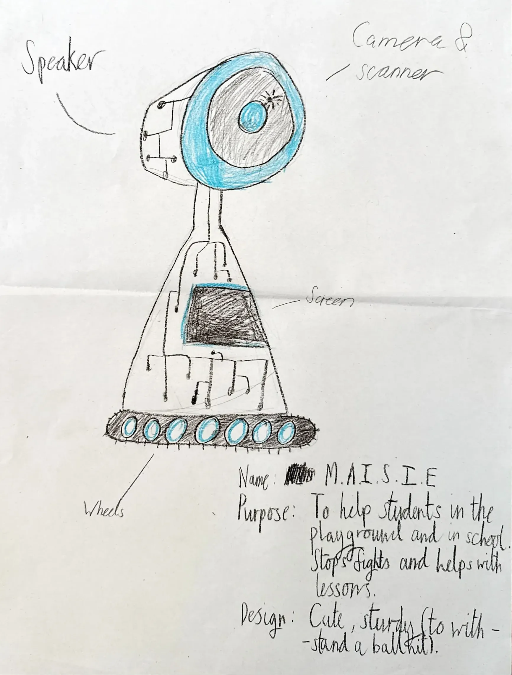 Breaks up fights on the playground (short for 'Making AI Safe in Education')