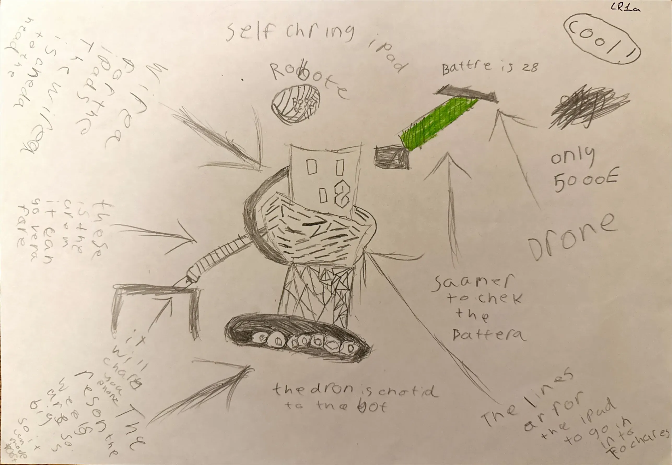 Charges all classroom tablets in the morning