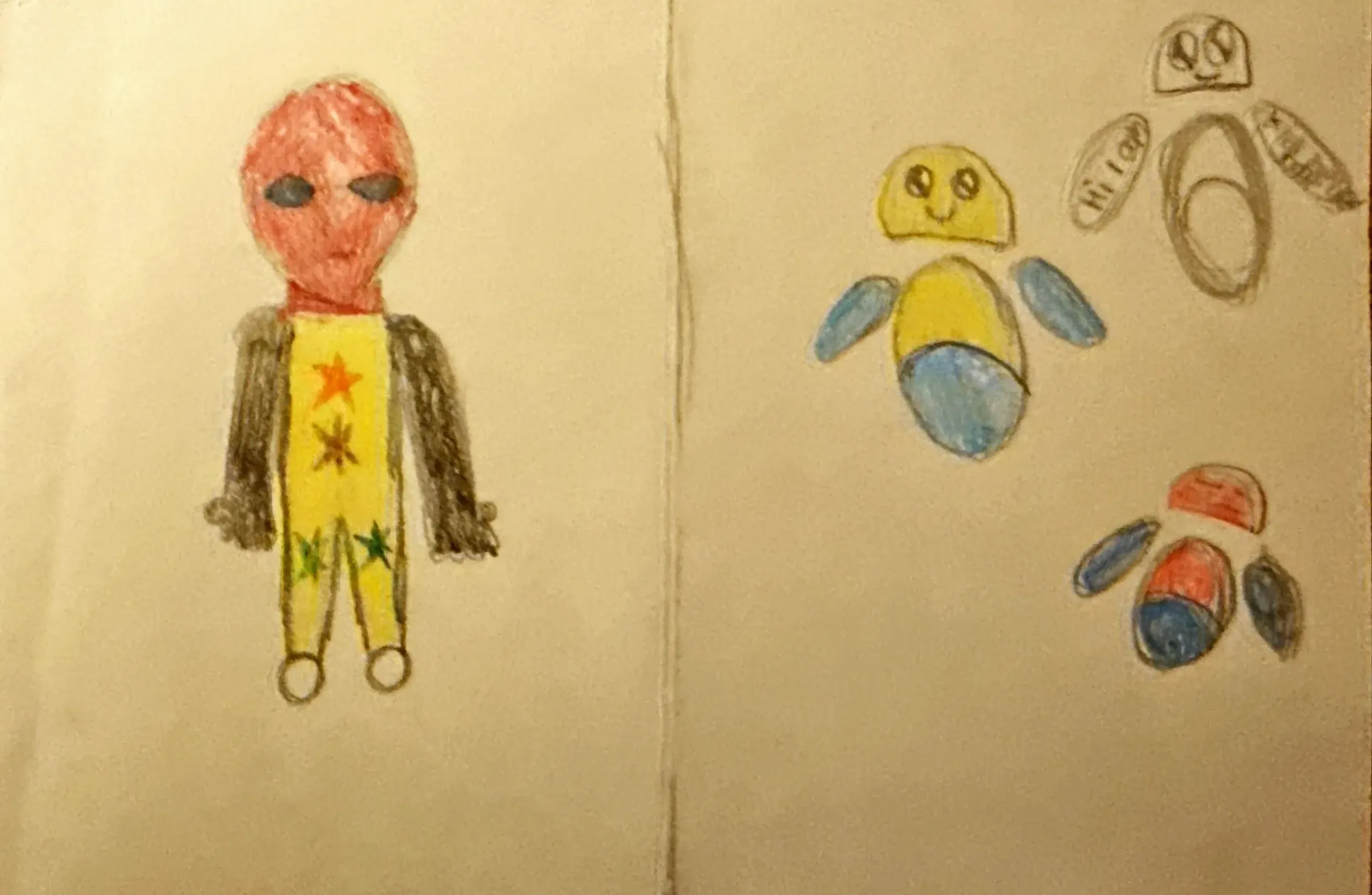 Hovering robot to resolve playground conflicts and help with learning