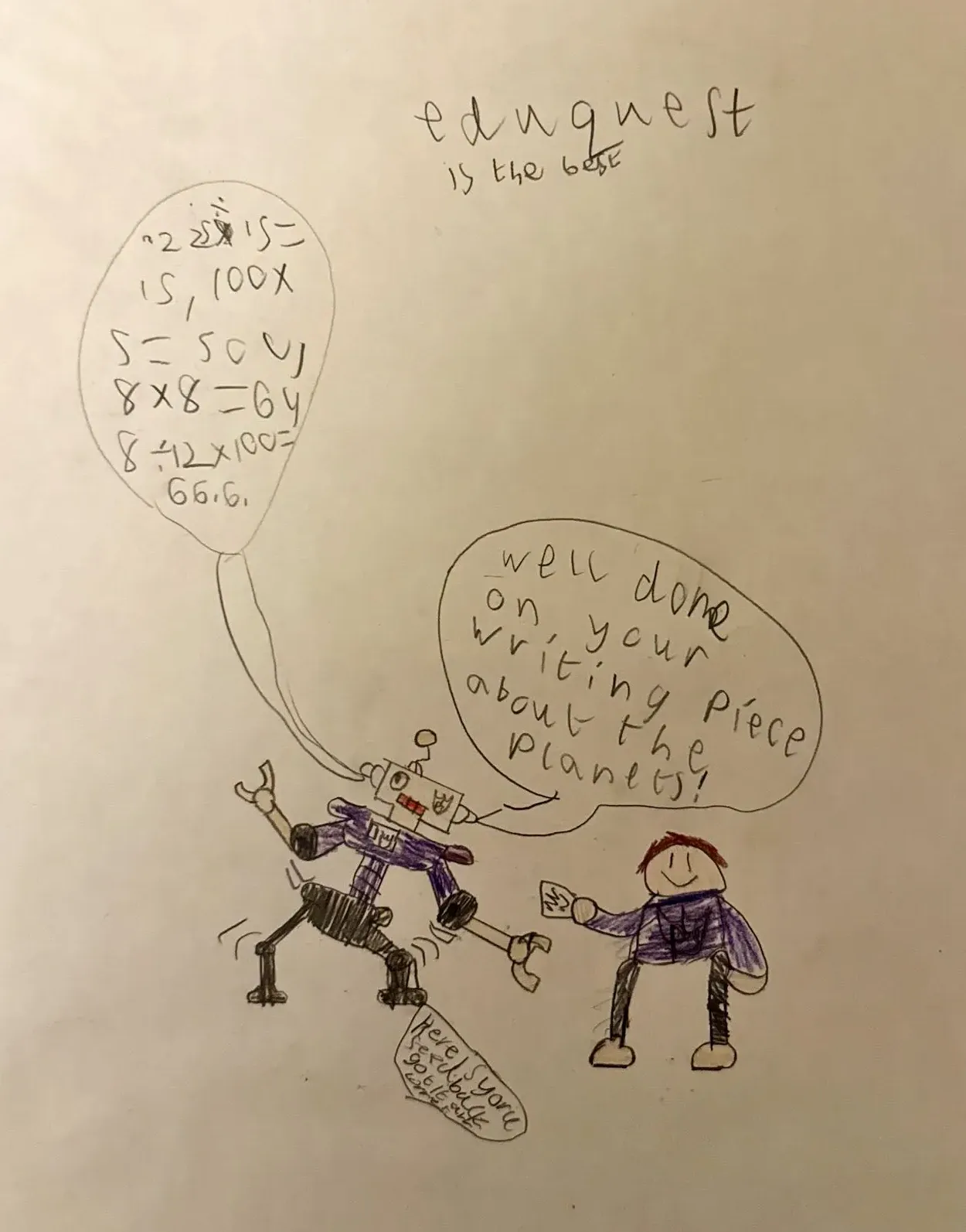 Robot with tools built in for anything you want